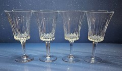 Vintage Gorham RICHELIEU-RONDO Set of 4 (5 oz.) Stemmed Wine Goblets, Glasses