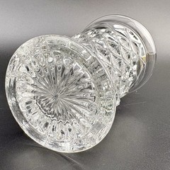 Vtg Fostoria Cubist Clear Glass Tumbler 5.25″ Tall Water Juice Cup Replacement