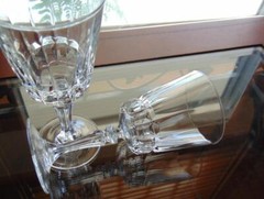 Cristal D’Arques Durand CHANTELLE Crystal Claret Wine Glass 8 oz – Set of 2