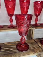 Viking Glass Mt. Vernon Red Wine/Liquor Glasses Set of 12