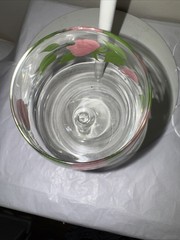 VTG Franciscan Desert Rose Wine Glasses Goblets, 10-12 Oz, 6.5 » Tall Set Of 4