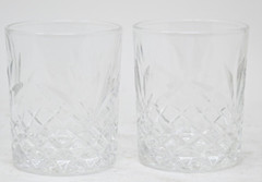 GODINGER Shannon Double Old Fashioned Glasses, Set of 2