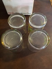 Spode Christmas Tree Double Old-Fashioned Glasses Set Of 4 USED