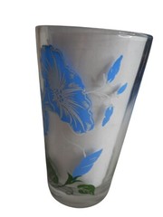 MCM Peanut Butter Drinking Juice Glass Boscul Tumbler Morning Glory Estate 5″ #5