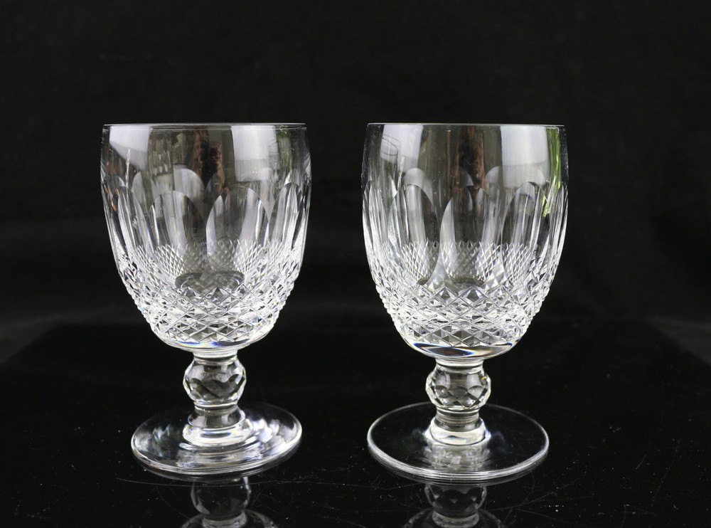 Set of 2 Waterford COLLEEN Short Stem Water Goblets 5-1/4″ (Multiple Available)
