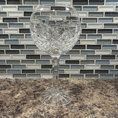 Vintage Waterford Crystal Pallas Water Goblet Wine Glass 7 7/8″ Tall Balloon