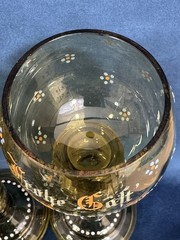 vintage Roemer wine glass, 10 oz German