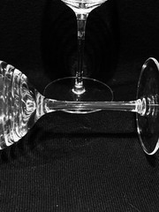 Vintage Luminarc Harena Cut Crystal Wine Glasses Set of 4 Made in France 8”
