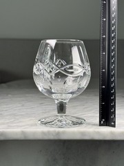 Rare Waterford Crystal DOLMEN Brandy Snifter Whiskey Glass 5 1/8″ Celtic Gothic