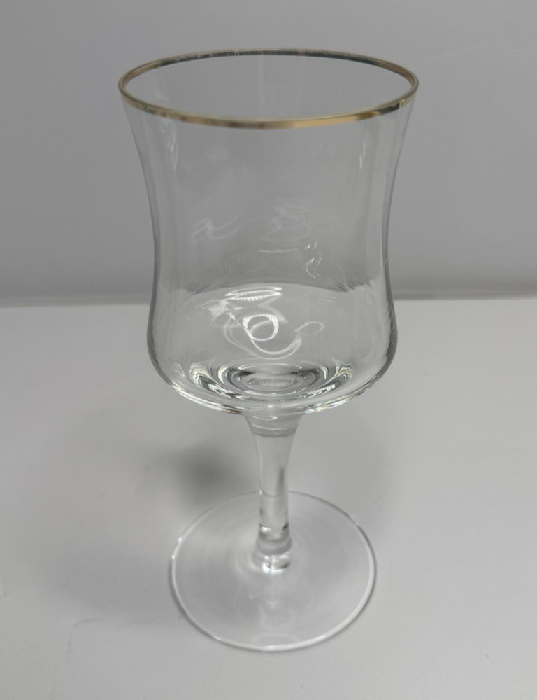 VTG Sasaki SAS34 Crystal Gold Rim Stemware Rep- 1 White wine/sherry/cordial