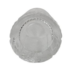 Vtg 90s Ralph Lauren Herringbone Crystal Highball Glass 6.25″ See Description