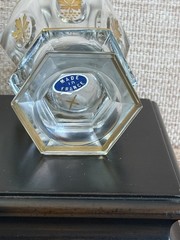 Charles X period style cut crystal vase by Baccarat