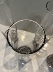 Art Glass Set of 4 String Art 3D Cocktail Highball Glasses 8»
