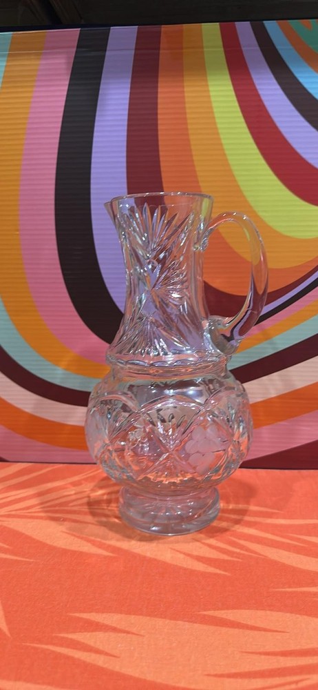 Antique Vintage Cut Crystal Glassware – Heavy, well-balanced stems