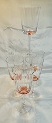 Rare Chin-Chin Stemware by ANTHROPOLOGIE WINE STEMWARE Set of 6 Beautiful