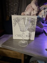 Vintage Cherbourg French Lead Crystal Goblet Set, Glossy, Unit No. 1