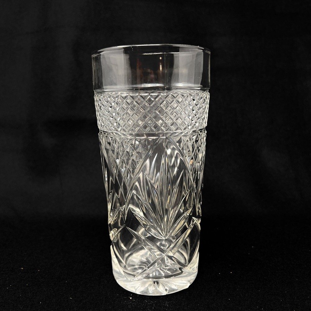 J. G. Durand Cristal D’Arques Antique Pattern Glass Highball Tumbler 6″