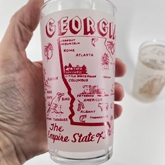 Vintage Souvenir Highball Glasses Maryland Virginia Williamsburg Georgia Lot 6