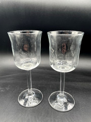 Anchor Hocking Wine Glasses Moments Vintage 5.5 ozs Set of 5