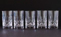 Atlantis Fernando Glasses 4 3/4″ Highball Tumbler Signed Set of 5