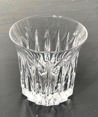 DANSK DESIGNS PRISM OLD FASHION CRYSTAL GLASS