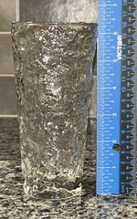 Anchor Hocking Milano Clear 14oz Flat Glass Tumbler 6.5”H Discontinued
