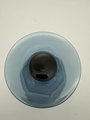 Lenox Antique Blue Champagne Glass Goblet 5 3/8″ Tall