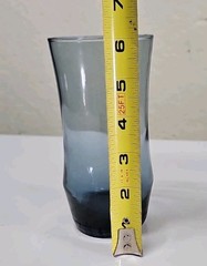 Vintage Set 4 LIBBEY APOLLO BLUE COOLER DRINKING GLASSES 16 OZ- 6″ H