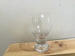 Bohemia Gina Crystal Glass 12 oz Wine/Juice 5.5″h Set of 2 Glasses