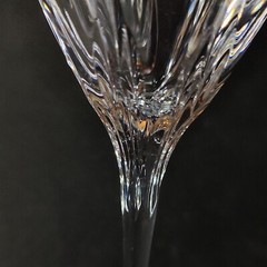 LENOX FIRELIGHT PLATINUM WINE GLASSES, Cut Lead Crystal, 7 7/8 «, 6 oz, USA, 2PC