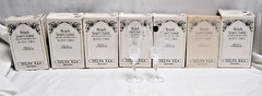 WM Dalton French Lead Crystal Cherbourg Parfait/Sour #4 Glasses Lot of 13 M5019