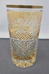 Ebeling & Reuss Marchioness Crystal Water / Highball Glass Citrine 5 1/2″ #2