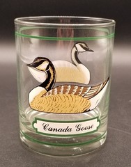 Georges Briard Canada Goose Whiskey Lowball Glass MCM