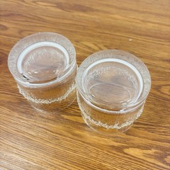 2 X Iittala Niva Old Fashioned Rocks Glass 2.75″ Tapio Wirkkala Finland Vtg MCM