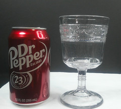 Bryce, Higbee, & Co, Ida, Sheraton, Goblet, EAPG, USA, Clear, c 1885, ExCd