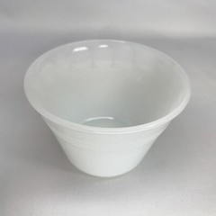 Vintage Dynaware Pyr-O-Rey Custard Storage Cup White Milk Glass