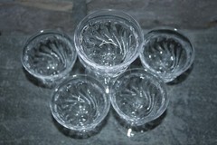 Fostoria Colony 3 3/8 Inch Vintage Oyster/Fruit Cocktail Dish Set of (6)