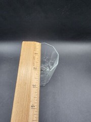 VTG Set of 4 Luigi Borrelli Handel tumblers 9 1/2 OZ Highball Crystal Glass