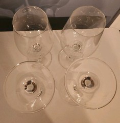 Set of 4 Lenox Tuscany Classics Crystal Red Wine Glasses 9.25″