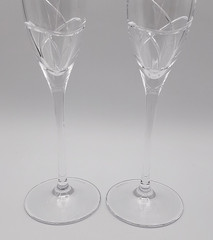 Waterford Ballet Ribbon Essence Champagne Flutes 10 3/4″ Set of 2