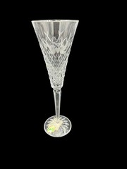 Waterford Crystal 12 Days of Christmas Two Turtle Doves Champagne Flute Glass