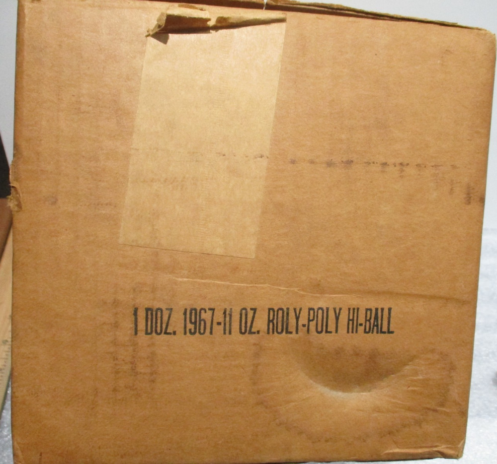 1 DOZ. 1967-11 OZ. Roly-Poly Hi-Ball Glasses – The Higbee Co.