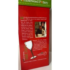 Tumbleweed Pottery Shop Till I Drink Art Christmas Wine Glass Emerson Street
