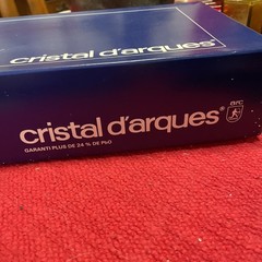 Set of 6 Cristal D’Arques Longchamp Goblet Wine Glasses 6.5″H 17.5 oz France