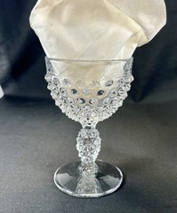 Vtg Duncan & Miller Hobnail Cordial Cocktail Liqueur Glasses Set 4 Elegant Wine