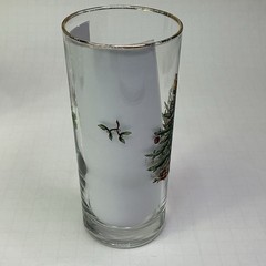 Spode Christmas Tree Highball Glass Gold Trim FADED Replacement
