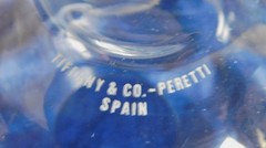 Set of 3 Elsa Peretti TIFFANY & CO Thumb Print Stemless Wine Glasses 3-3/4″