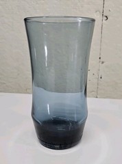 Vintage Set 4 LIBBEY APOLLO BLUE COOLER DRINKING GLASSES 16 OZ- 6″ H