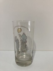 Holly Hobbie Drinking Glass Vintage Special Friends Boy Girl Ballon Cup