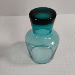 Vintage Turquoise Drinking Tumbler 5.5″ Barware Excellent!